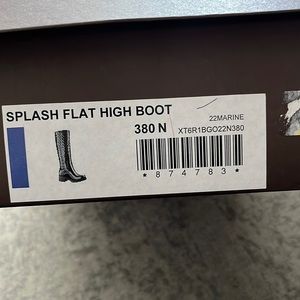 Louis Vuitton dark blue rain boots